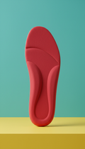 Vivid Red EVA comfort insole